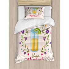 Floral Viva Mexico Duvet Cover Set