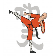 Eastern Martial Art Sports Duvet Cover Set