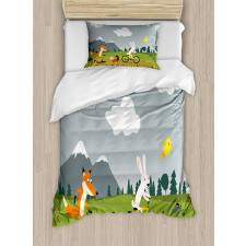 Having Fun in Nature Duvet Cover Set