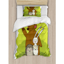 Simple Animals Duvet Cover Set