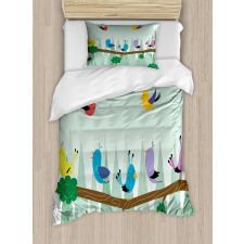 Birds on Branch Duvet Cover Set