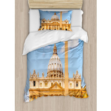 Historic St. Peter's Photo Duvet Cover Set