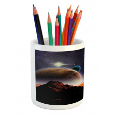 Solar Sky Orbit Comet Pencil Pen Holder