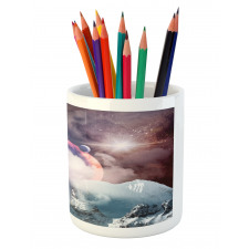 Scenery Art Pencil Pen Holder