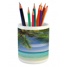 Paradise View Maldives Pencil Pen Holder