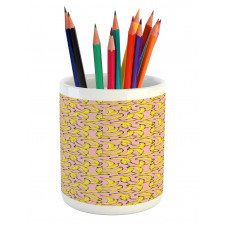 Fruit Fun Pop Pattern Pencil Pen Holder