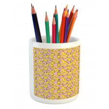 Fruit Fun Pop Pattern Pencil Pen Holder