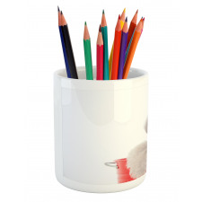 Pet in a Bucket Posing Pencil Pen Holder