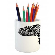 Wild Map Pencil Pen Holder