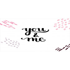 You and Me Lettering Pencil Pen Holder