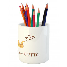 Funny Mothers Day Tea Words Pencil Pen Holder