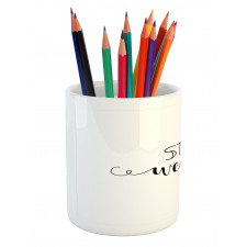 Empowering Calligraphy Pencil Pen Holder