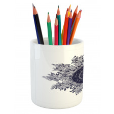 Moon and Stars Lily Pencil Pen Holder