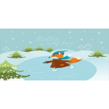 Fox and Hello Winter Pencil Pen Holder