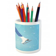 Legs on the Ice Rink Pencil Pen Holder