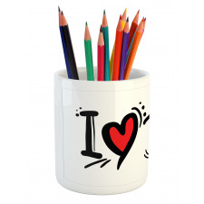 Proud Polish Bold Texting Pencil Pen Holder