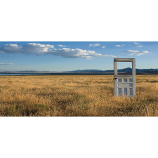 Field with Mountains Pencil Pen Holder