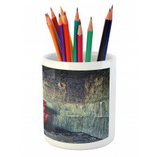 Old Armchair Messy House Pencil Pen Holder