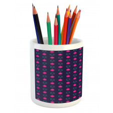 Jungle Leaves Pencil Pen Holder