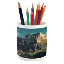 Famous Castle on Rocks Pencil Pen Holder