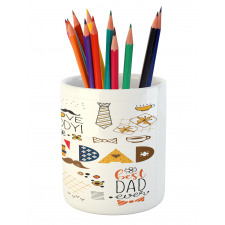 Calligraphic Doodle Pencil Pen Holder