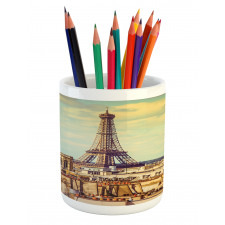 Paris Cityscape Pencil Pen Holder