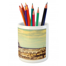 Paris Cityscape Pencil Pen Holder