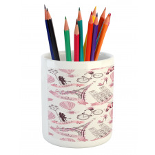 Paris Honeymoon Pencil Pen Holder