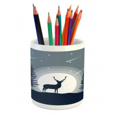 Mystic Wild Animal Pencil Pen Holder