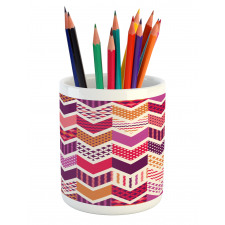 Arrow Chevron Geometry Pencil Pen Holder