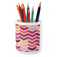 Arrow Chevron Geometry Pencil Pen Holder