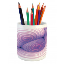 Circular Fractal Pencil Pen Holder