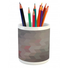 Rectangular Shape Pencil Pen Holder