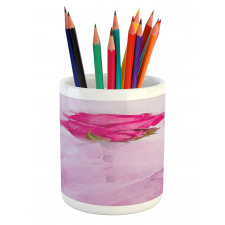 Floral Fine Art Pencil Pen Holder