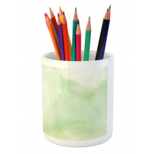 Greenish Smoke Pencil Pen Holder