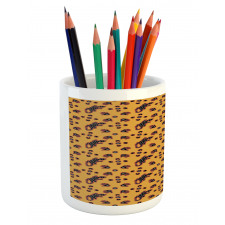 Aboriginal Pattern Pencil Pen Holder