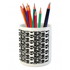 Brushstroke Shape Pencil Pen Holder