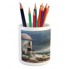 Pirate Merchant Ship Pencil Pen Holder