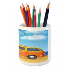 Happy Camper Van Surf Pencil Pen Holder