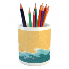 Grange Waves Stars Pencil Pen Holder