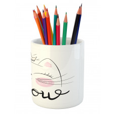 Charming Meow Princess Pencil Pen Holder