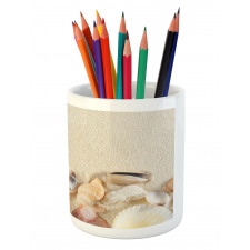 Seashells Starfish Pencil Pen Holder