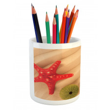 Exotic Caribbean Beach Pencil Pen Holder