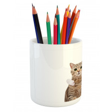 Real Life Friendly Animals Pencil Pen Holder