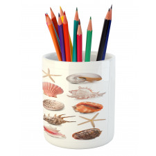 Mollusk Summer Holiday Pencil Pen Holder