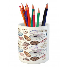 Seashell Coral Reef Pencil Pen Holder