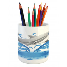 Animal Sealife Cartoon Pencil Pen Holder