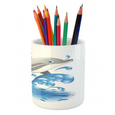 Animal Sealife Cartoon Pencil Pen Holder