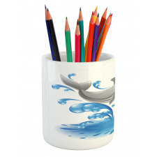 Animal Sealife Cartoon Pencil Pen Holder