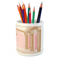 Chandelier Ceiling Castle Pencil Pen Holder